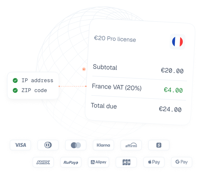 Global payments & tax