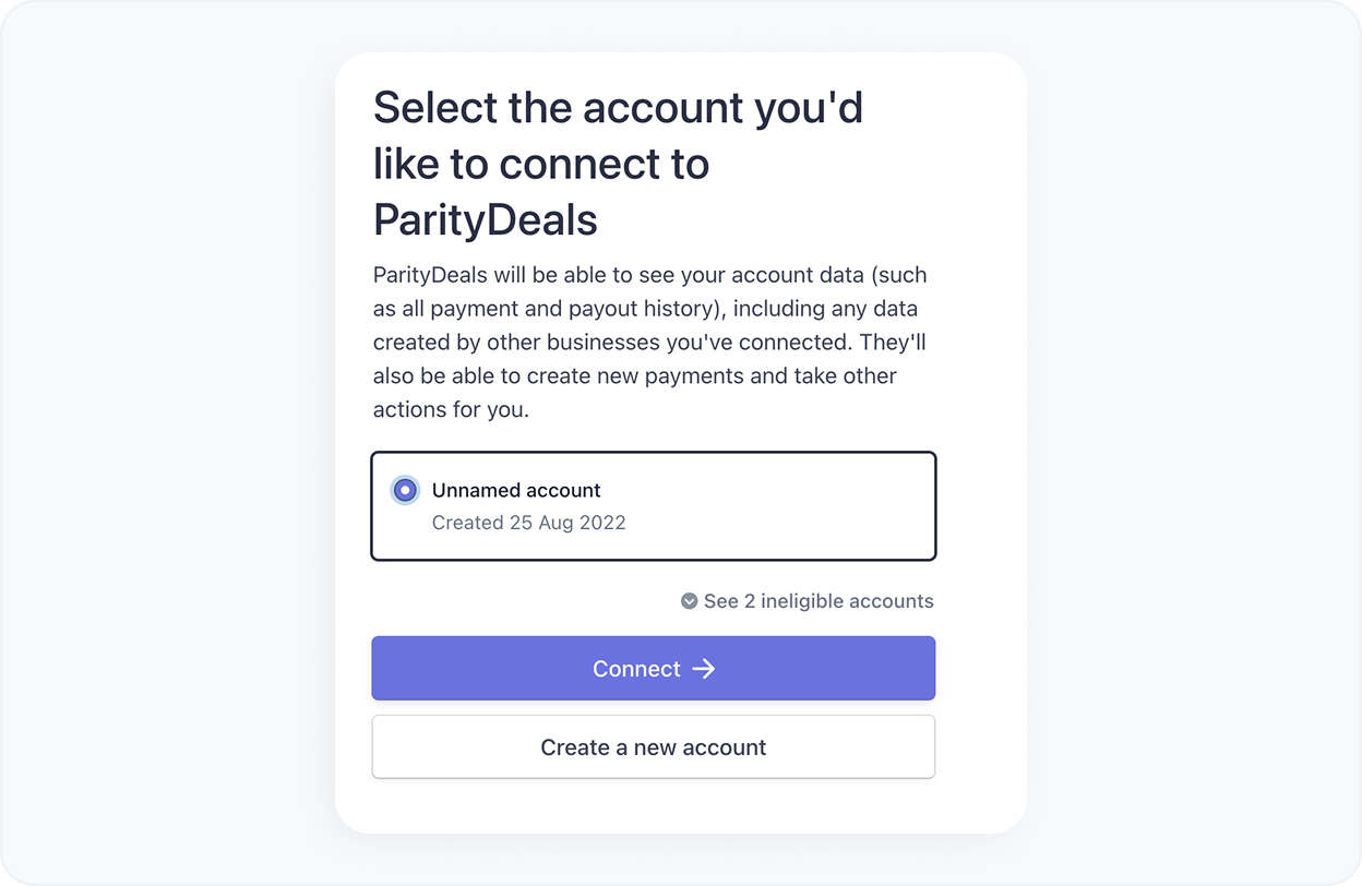 Authorize KelviQ with Stripe